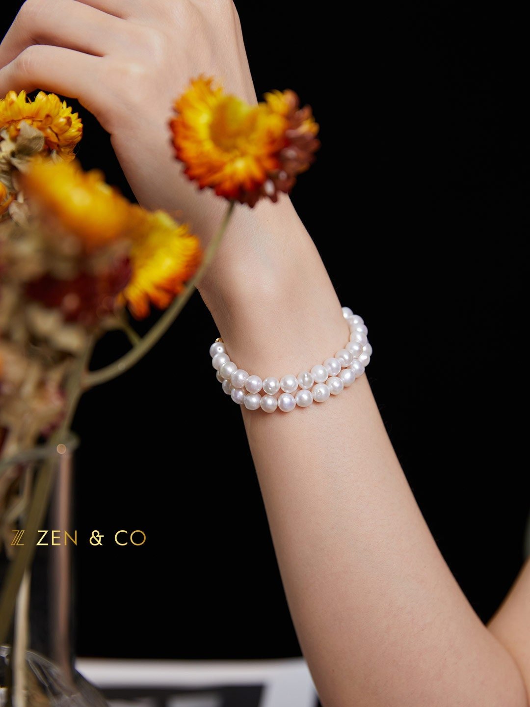CECE Double layer pearl bracelet - ZEN&CO Studio