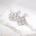 CECILIA Vintage inspired Statement dangle earrings - ZEN&CO Studio
