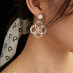 CECILIA Vintage inspired Statement dangle earrings - ZEN&CO Studio