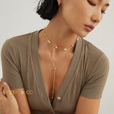BLAIR Dainty pearl layering necklace - ZEN&CO Studio