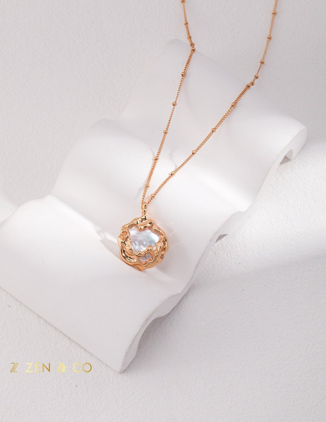 ELISABETH Baroque pearl jewelry set - ZEN&CO Studio