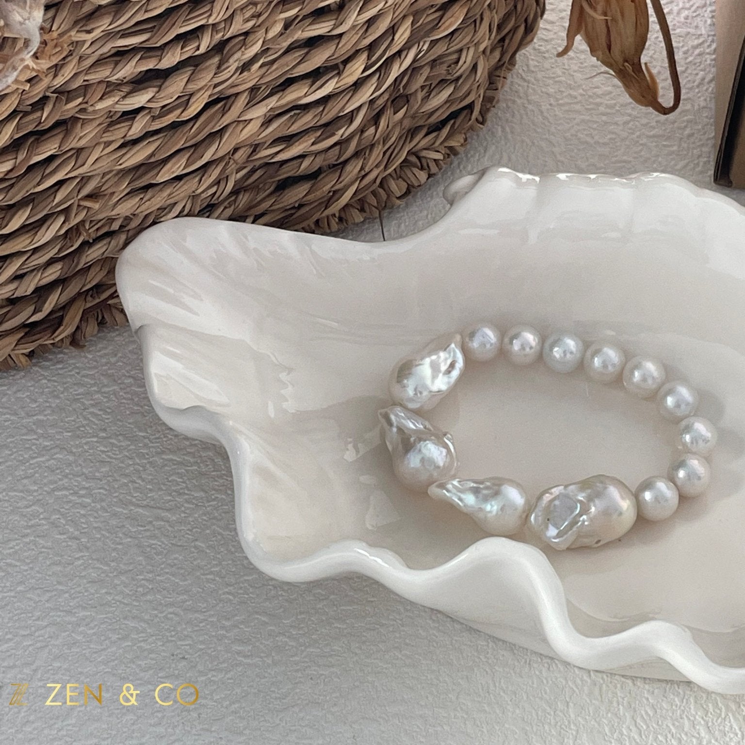 FELICITY Baroque pearl bracelet - ZEN&CO Studio