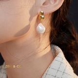JANE Baroque pearl drop earrings - ZEN&CO Studio