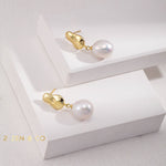 JANE Baroque pearl drop earrings - ZEN&CO Studio