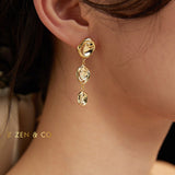 MAEVE Fluid Way of Water dangle earrings - ZEN&CO Studio