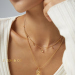 WILLA Dainty choker layering necklace - ZEN&CO Studio
